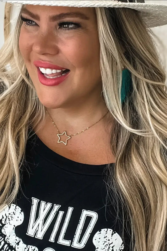 Lucky Star Gold Necklace