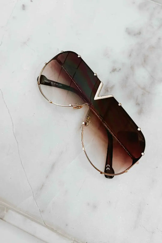 Jersey Sunglasses *In Black and Brown - Sunglasses