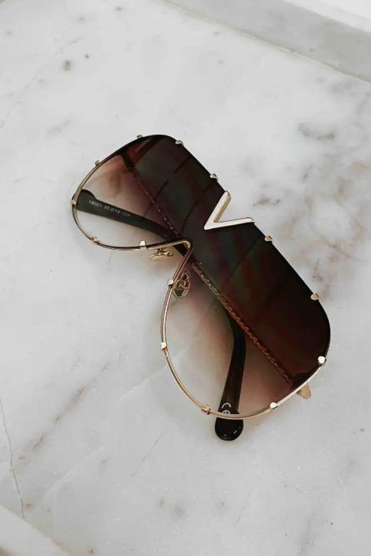 Jersey Sunglasses *In Black and Brown - Sunglasses