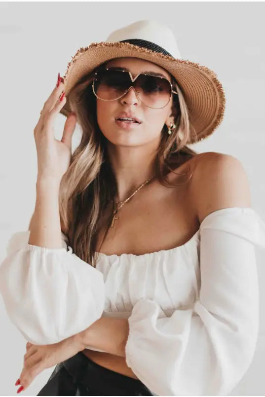 Jersey Sunglasses *In Black and Brown - Sunglasses