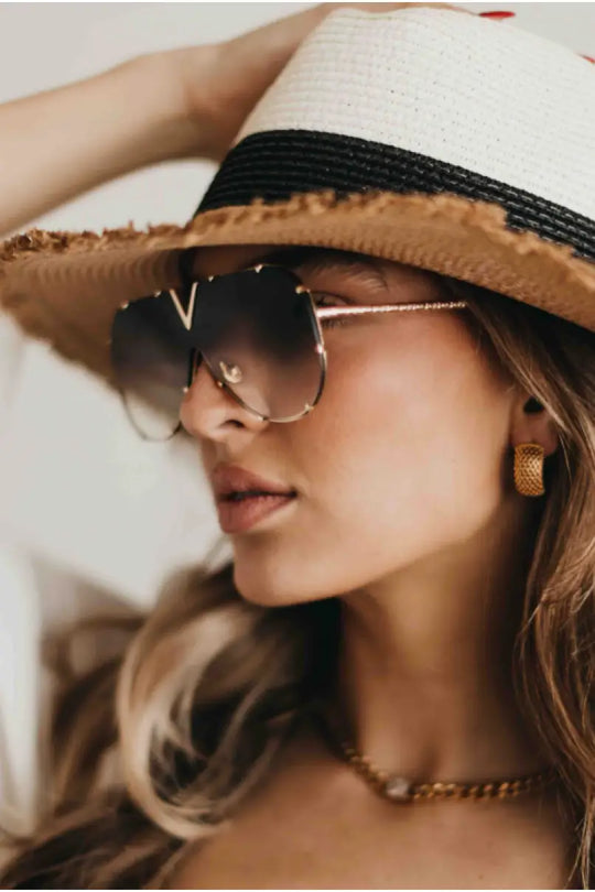 Jersey Sunglasses *In Black and Brown - Sunglasses