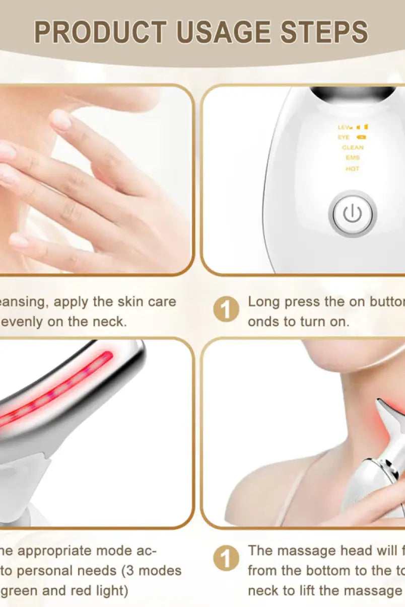 Beauty Glo Luxe Face and Neck Massager - Beauty