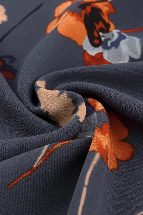 Blue Floral Lace Camisole Tank - Shirts & Tops