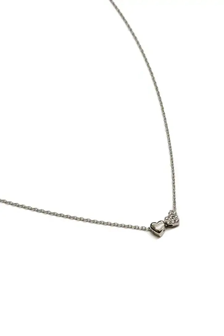Two Hearts Sweethearts Necklace - Jewelry