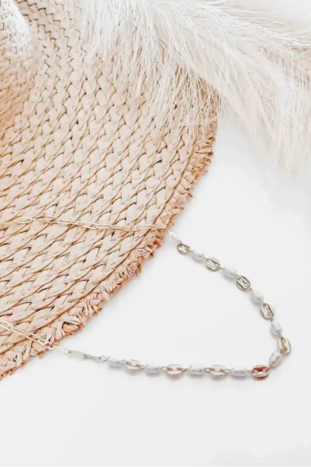 Perla Pearl Oval Chain Necklace - Jewelry