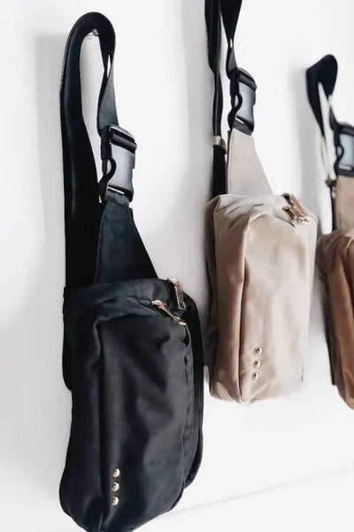 Tuscany Black Sling Bag - Bags & Belts