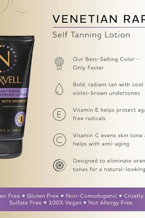 Norvell Venetian Rapid Self Tanning Lotion - Beauty
