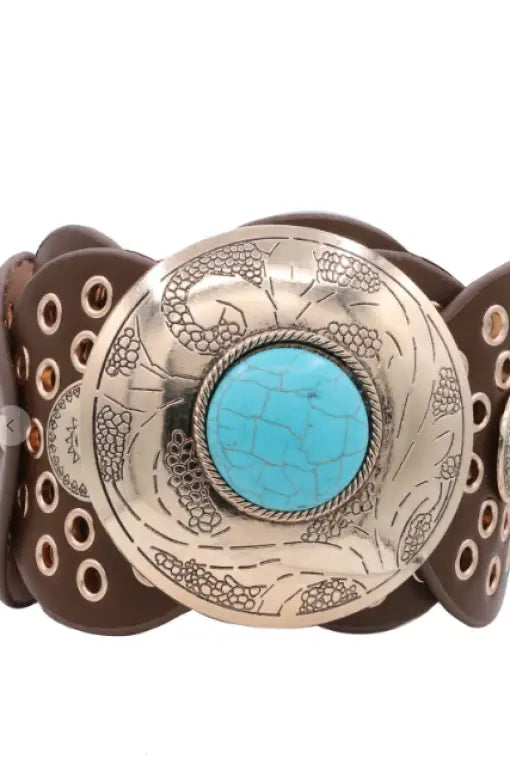 Boho Western Style Statement Belt - Bags & Belts