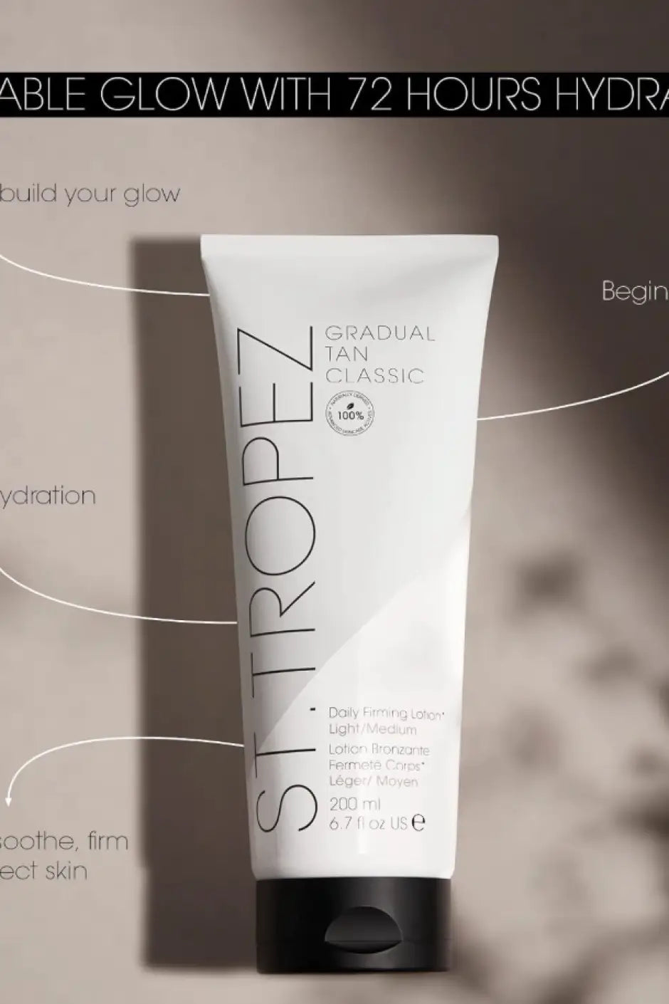 ST. TROPEZ Gradual Tan Body Lotion Medium/Dark 200ml - Beauty