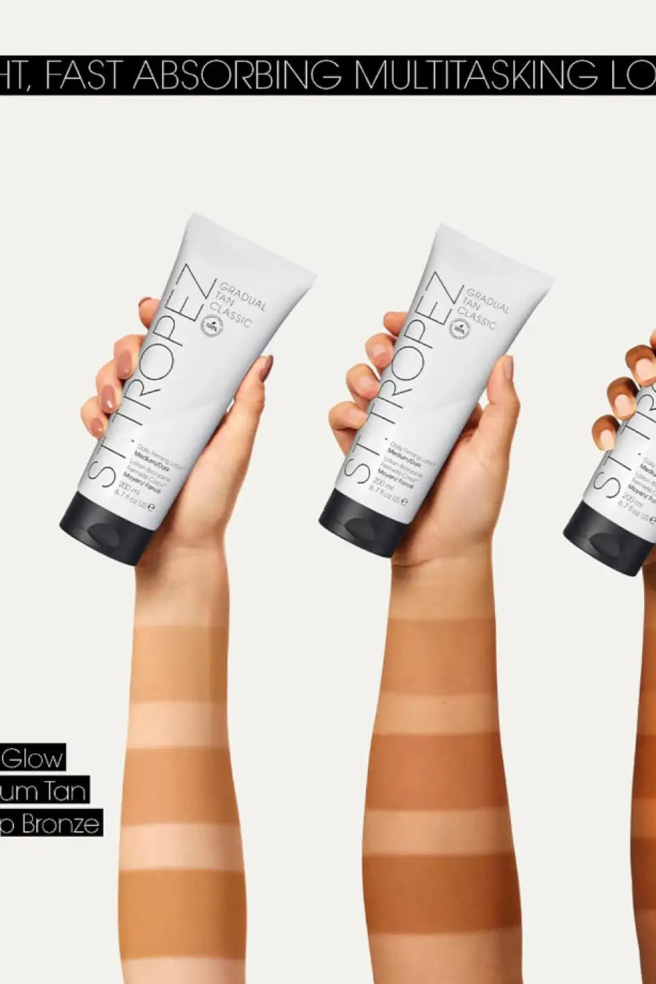 ST. TROPEZ Gradual Tan Body Lotion Medium/Dark 200ml - Beauty