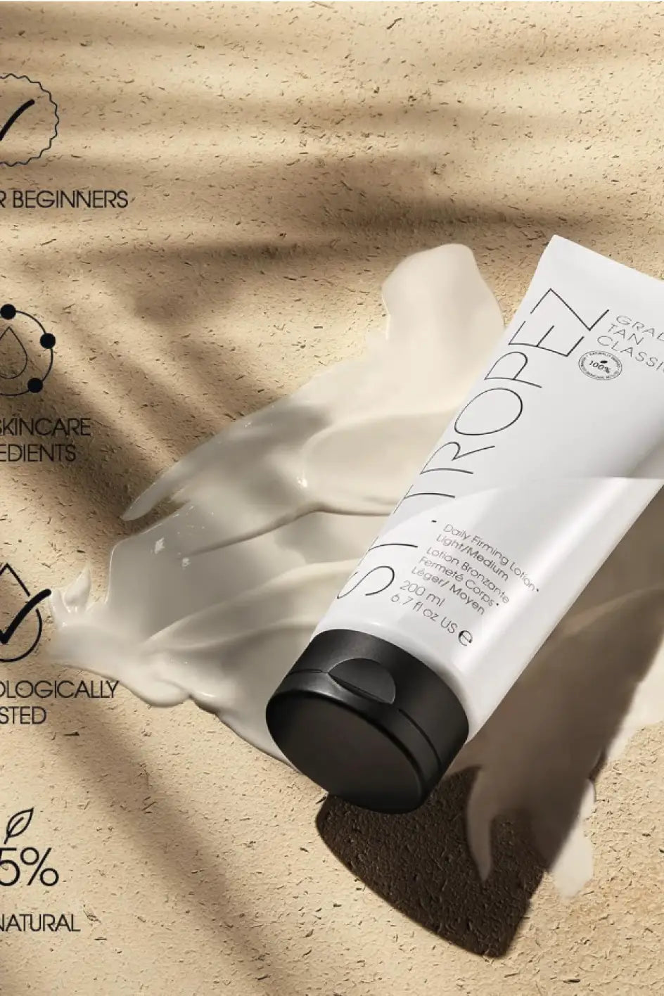 ST. TROPEZ Gradual Tan Body Lotion Medium/Dark 200ml - Beauty