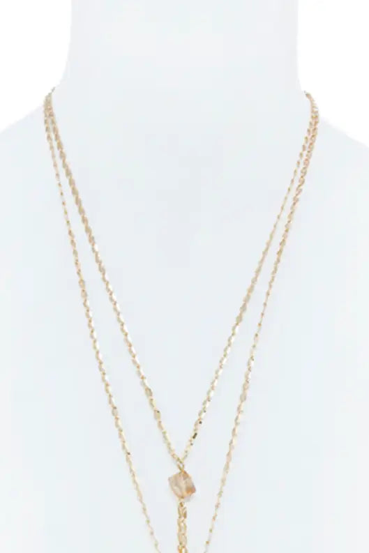 Layered Gold Necklace - Melissa Jean Boutique