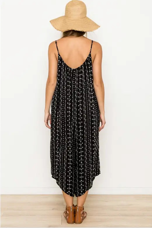 Jillian Black Jumpsuit - Melissa Jean Boutique