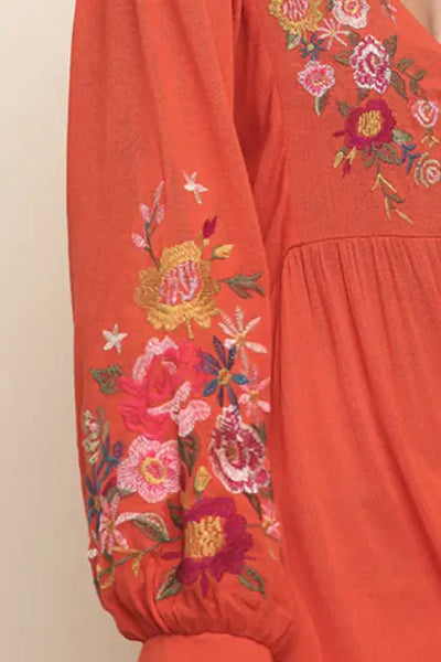 Sunset Nights Babydoll Dress - Melissa Jean Boutique