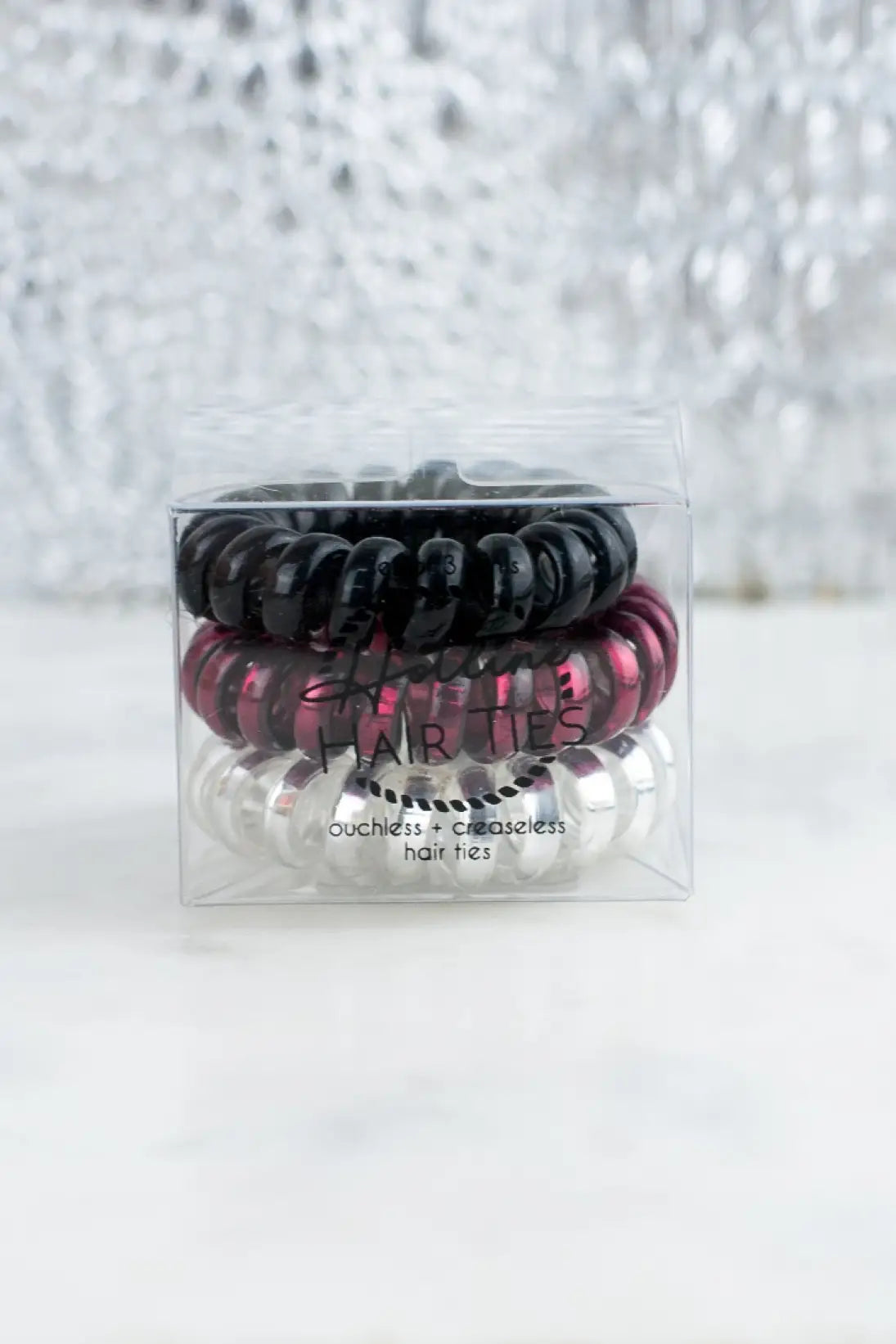 Ladybug Mini Set of 3 Hair Ties - Melissa Jean Boutique