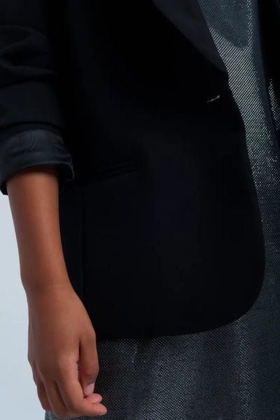 Prim and Proper Black Blazer - Melissa Jean Boutique