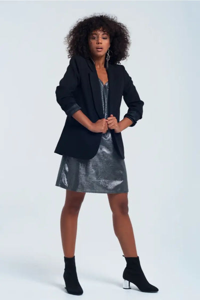 Prim and Proper Black Blazer - Melissa Jean Boutique