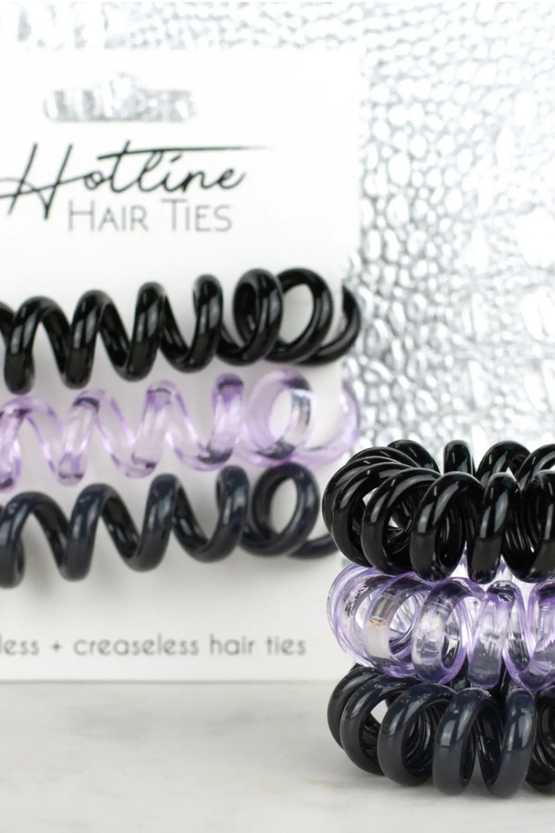 Hotline Hair Ties Galaxy XL Lavender Set - Melissa Jean Boutique