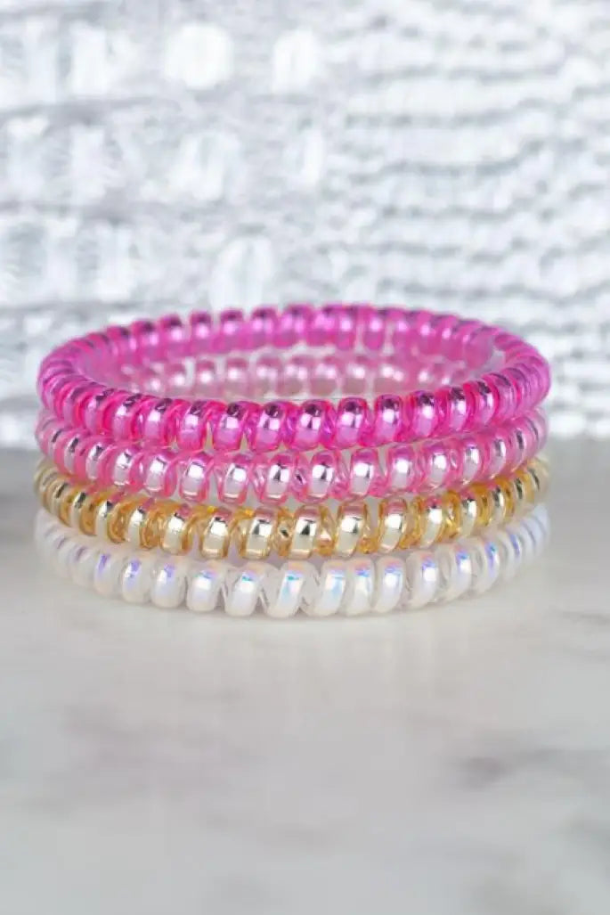 Sweetheart Skinny Set Hotline Hair Ties - Melissa Jean Boutique