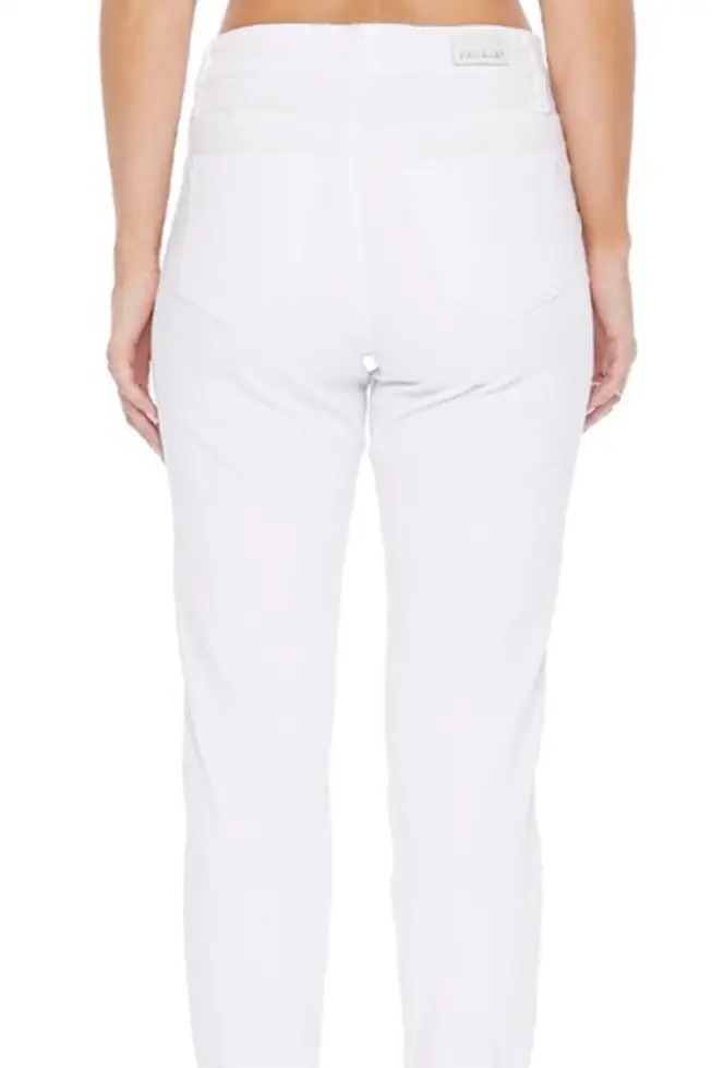 Classic White Boyfriend Jeans - Melissa Jean Boutique