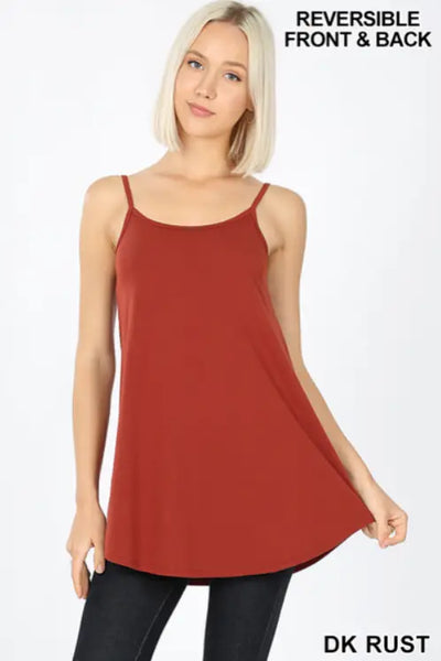 Reversible Loose Cami *In Various Colors - Melissa Jean Boutique