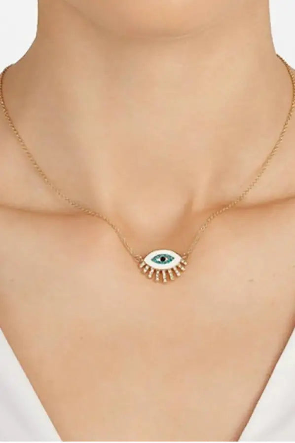 Eye See You Pendant Necklace - Melissa Jean Boutique