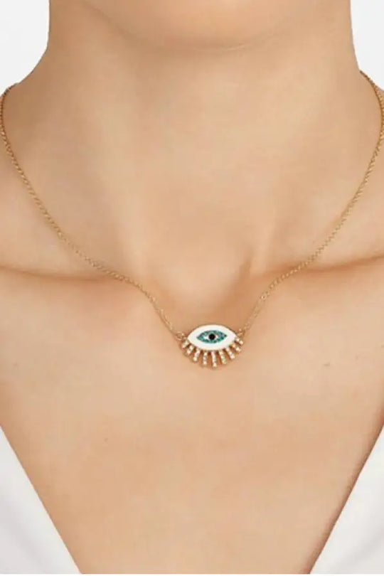 Eye See You Pendant Necklace - Melissa Jean Boutique