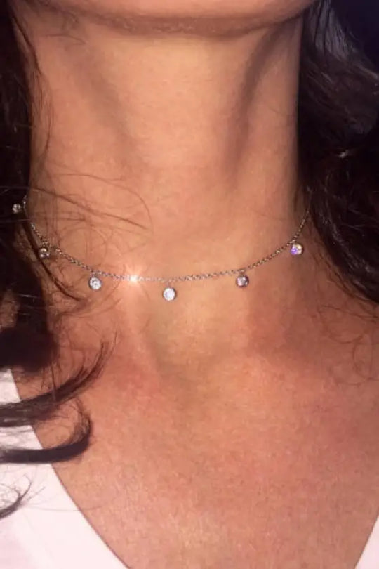 Cynthia Charm Choker Necklace - Melissa Jean Boutique