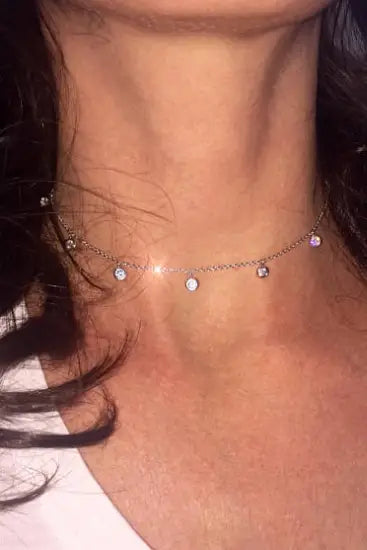 Cynthia Charm Choker Necklace - Melissa Jean Boutique