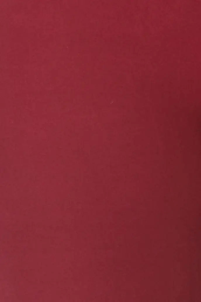 Burgundy Basic High Waist Leggings - Melissa Jean Boutique