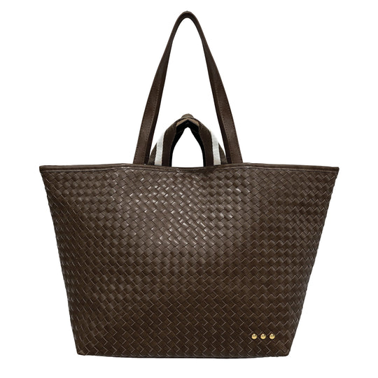 Woven Tiffany Organizer Tote Bag - MELISSA JEAN