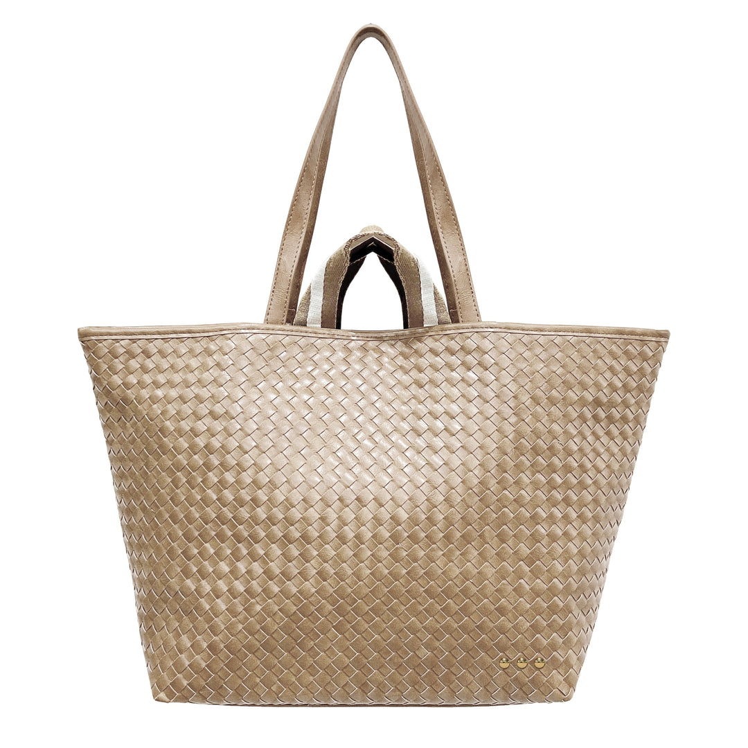Woven Tiffany Organizer Tote Bag - MELISSA JEAN