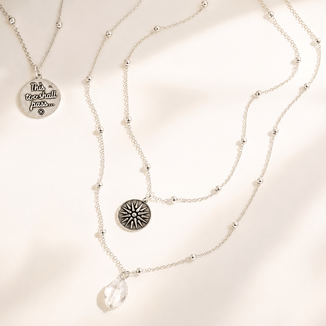 This Too Shall Pass Star Dainty Necklace