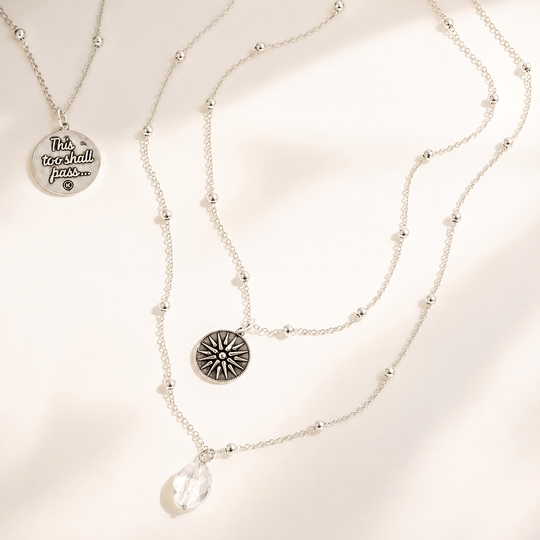 This Too Shall Pass Star Dainty Necklace