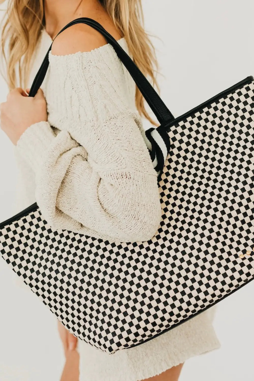 Woven Tiffany Organizer Tote Bag - Tote Bag