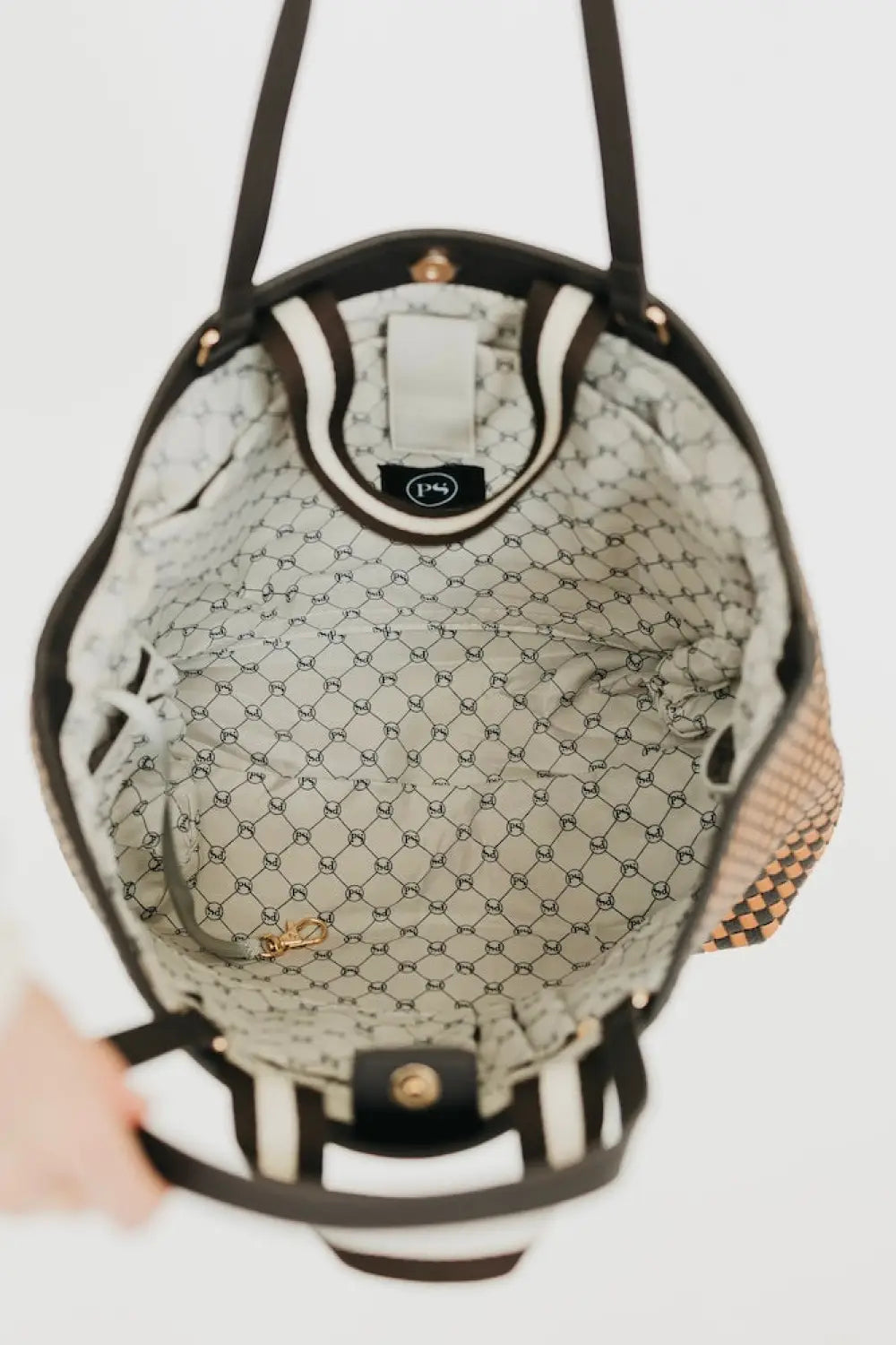 Woven Tiffany Organizer Tote Bag - Tote Bag