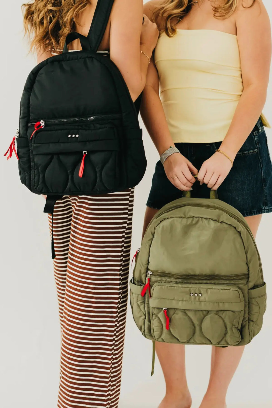 Go-To Organized Puffer Nylon Backpack - Backpack
