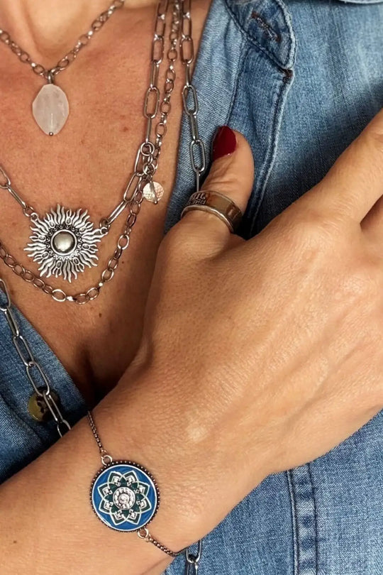 Trust Moon Phase Adjustable Ring