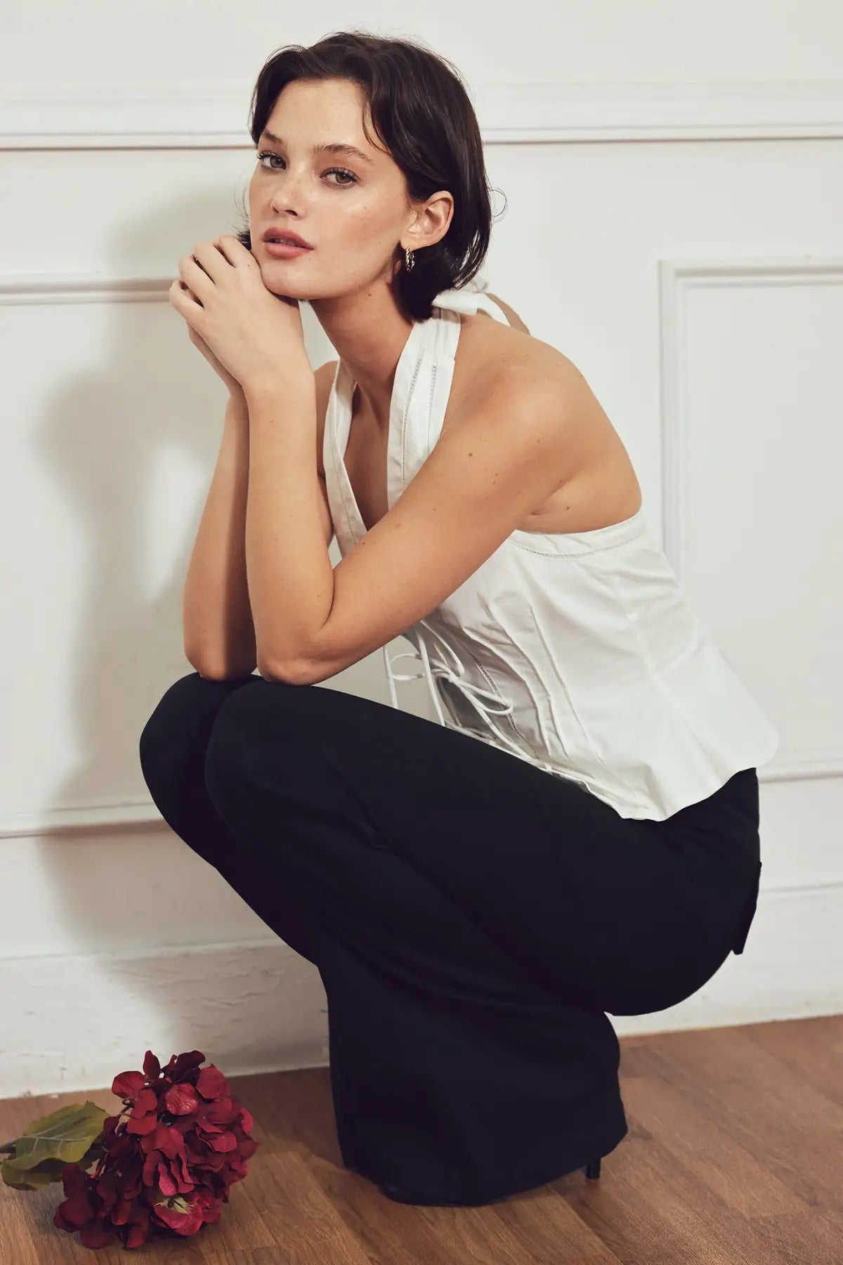 PRAIRIE LACE BEAUTY WOVEN TOP - TOPS