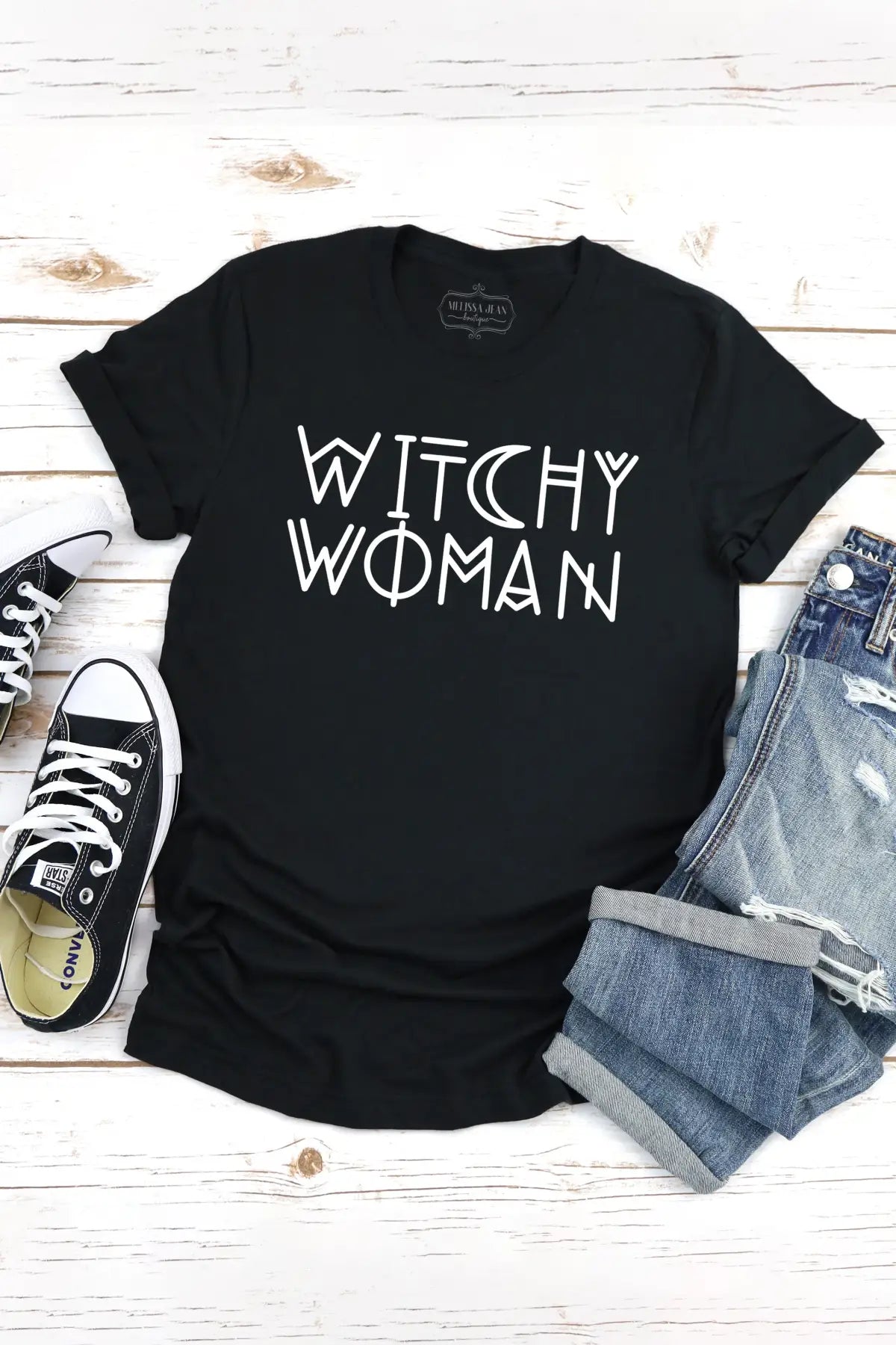 Witchy Woman Graphic Tee - Tops