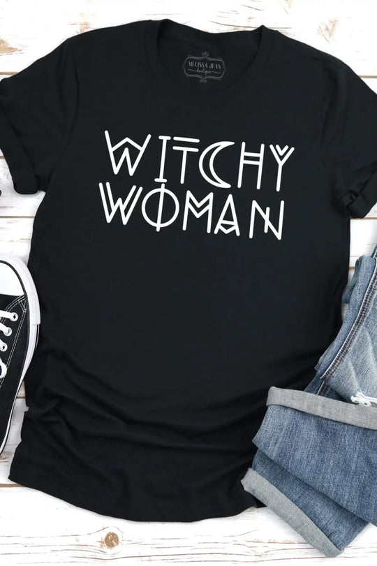 Witchy Woman Graphic Tee - Tops