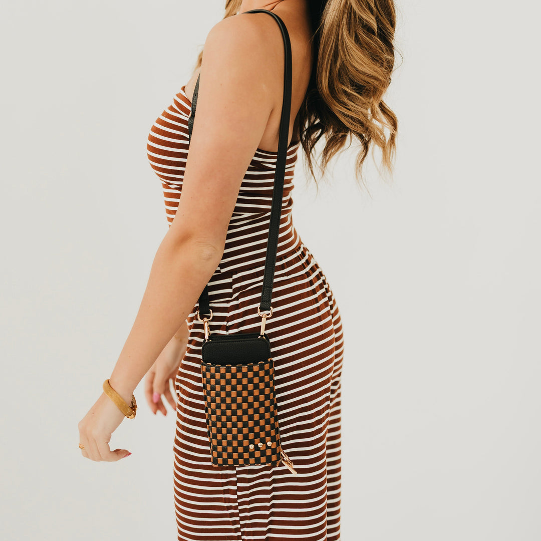 Woven Double Duty Phone Bag - MELISSA JEAN