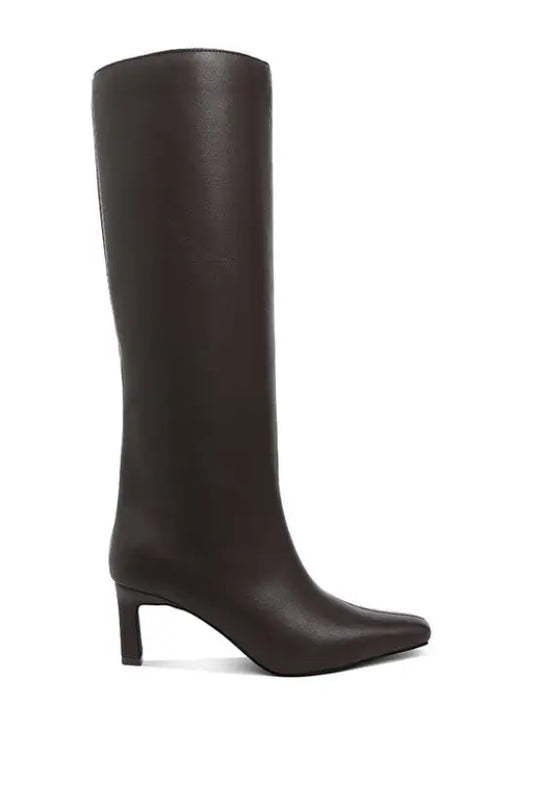 Syringa Kitten Heel Long Boots