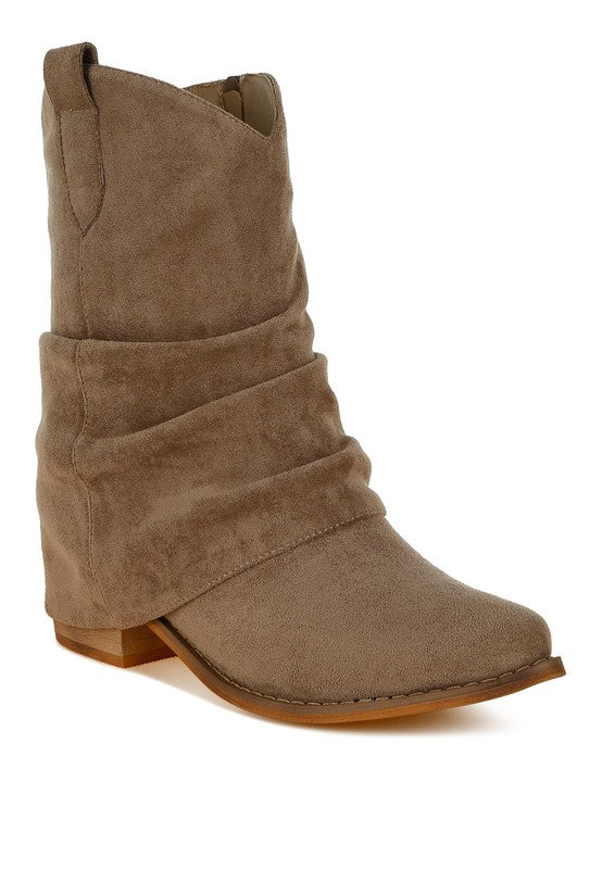 Bronco Slouchy Calf Boots