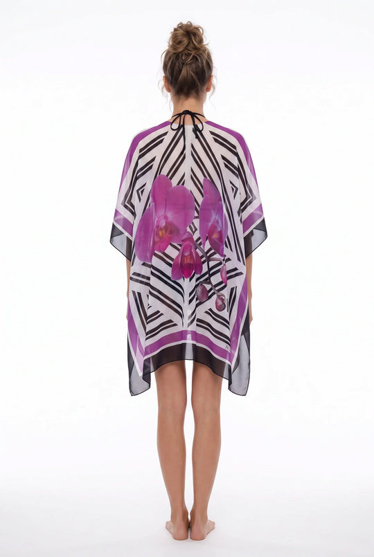 Phalaenopsis Tunic-100% Silk