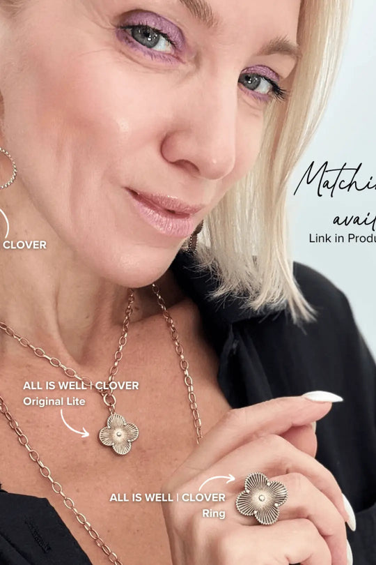 All is Well Clover Original Lite Necklace