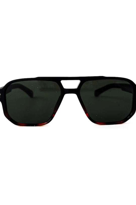 Alex Aviator Sunglasses - Tortoise/Matte Black - Sunglasses