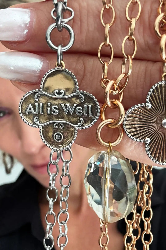 All is Well Clover Original Lite Necklace