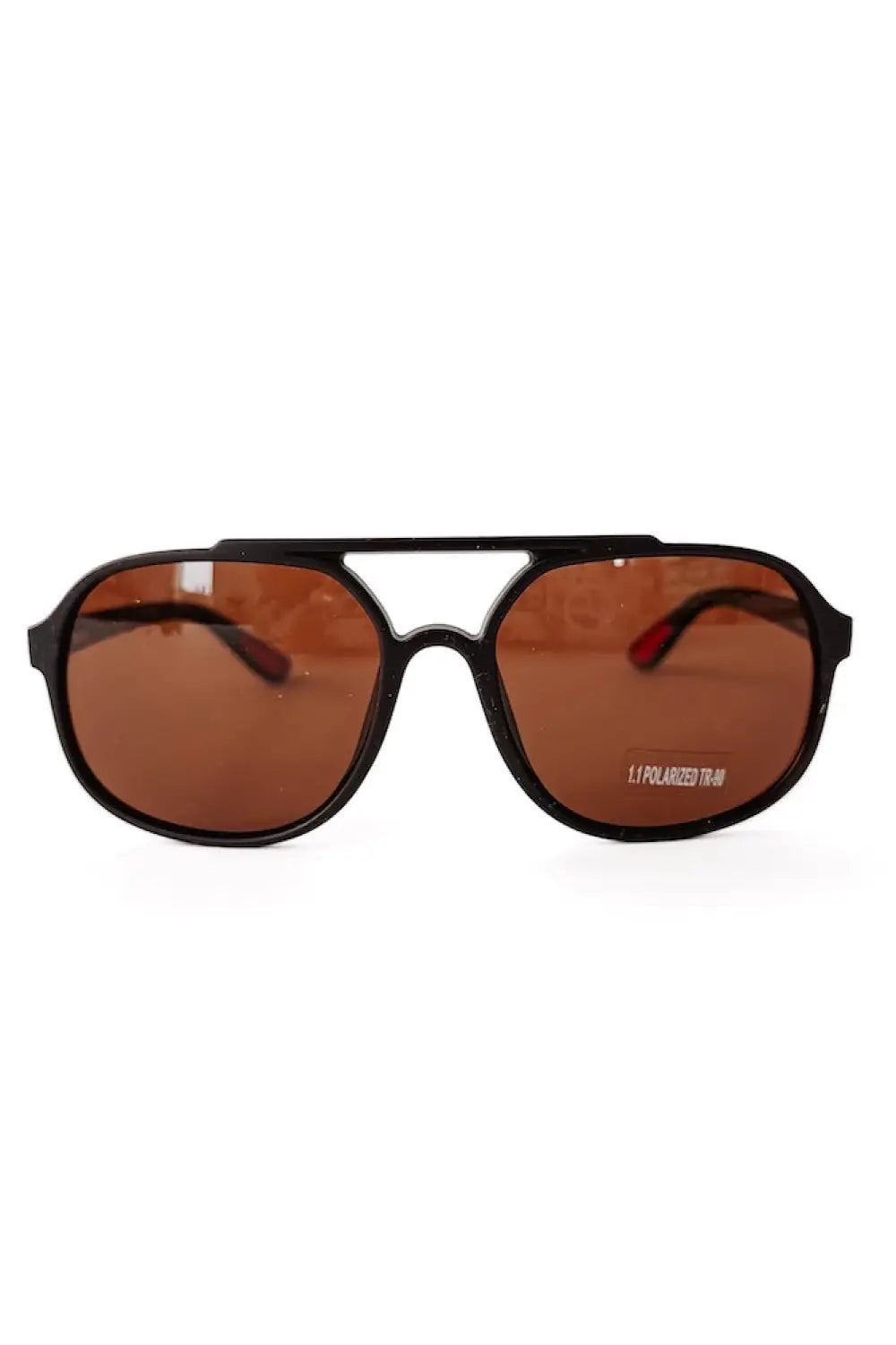 Amber Aviator Sunglasses - Brown - Sunglasses