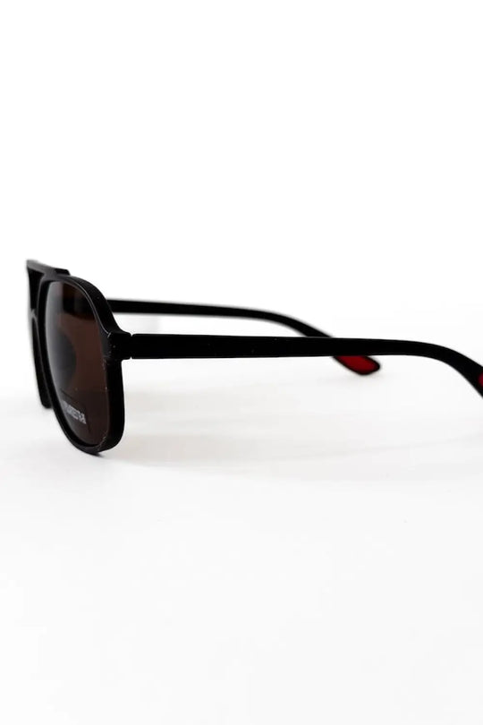 Amber Aviator Sunglasses - Sunglasses